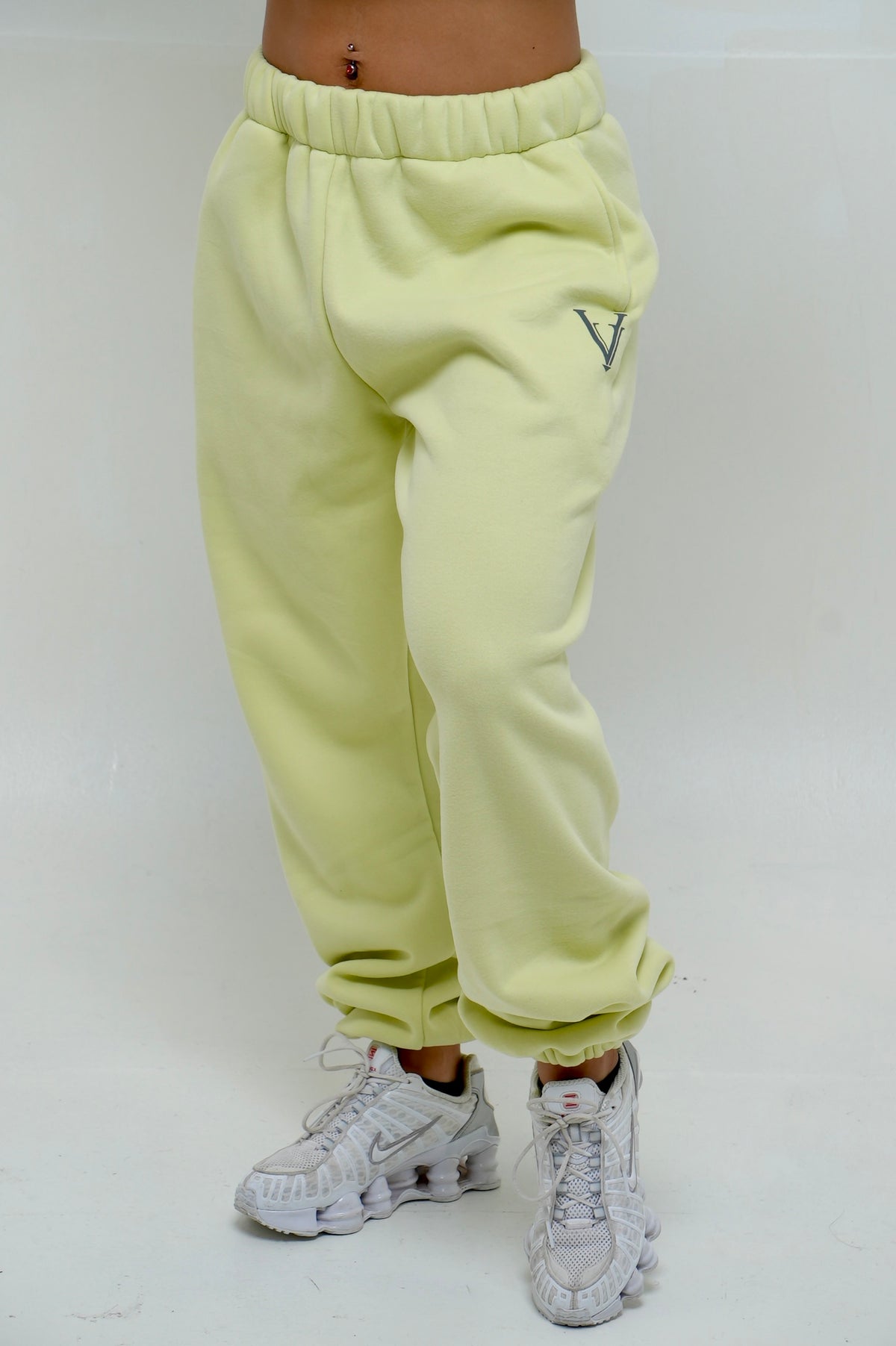 Pantalon de jogging Polar ice (Oversize) "Vert" unisexe